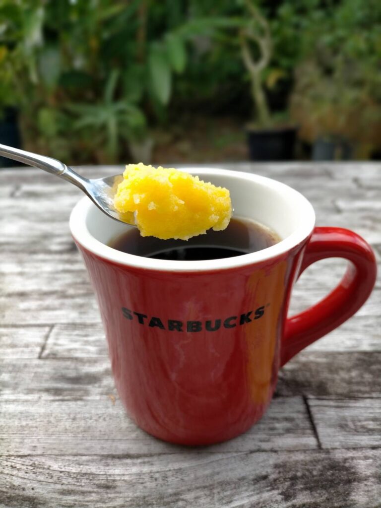 ギーバターコーヒー