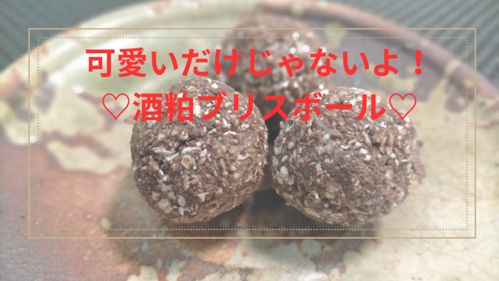 酒粕ブリスボール